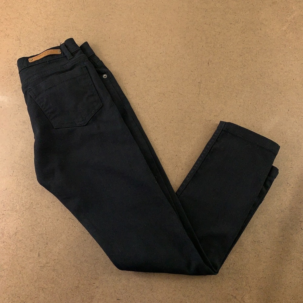 Evolution In Design Women's Size 26 X 27 Slim Fit Black Stretch Skinny Jeans NWT